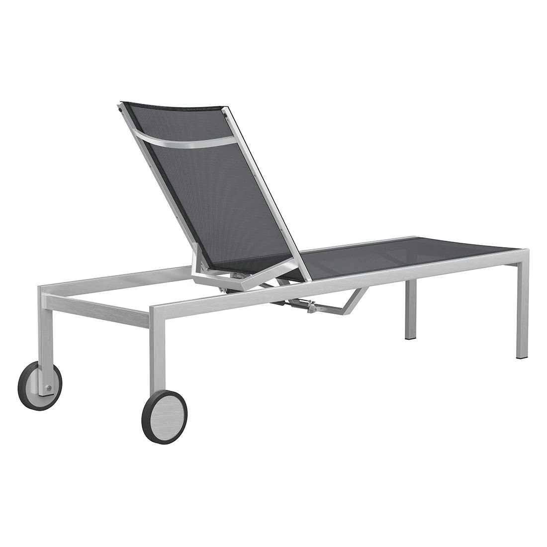 OUTLIV. Oviedo Rollliege Edelstahl/Textilene Silber-Schwarz