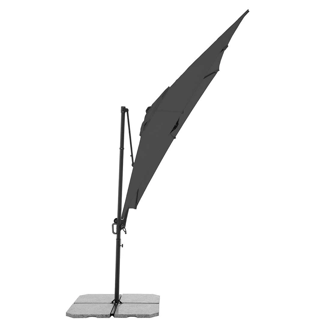 OUTLIV. Edition Ampelschirm 245x245cm Anthrazit