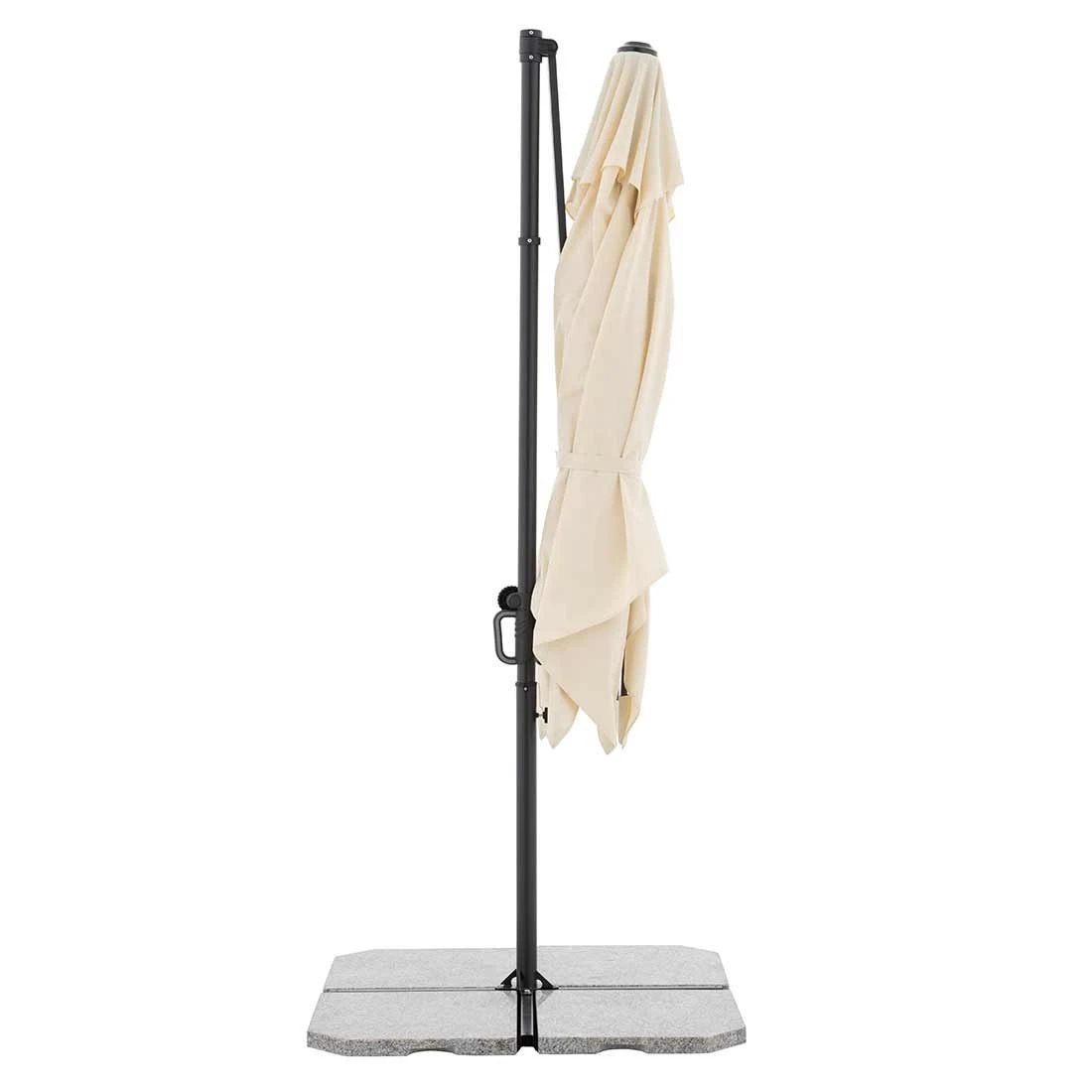 OUTLIV. Edition Ampelschirm 245x245cm Off-White