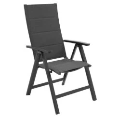 OUTLIV. Falun Klappsessel Aluminium/Textilene Anthrazit