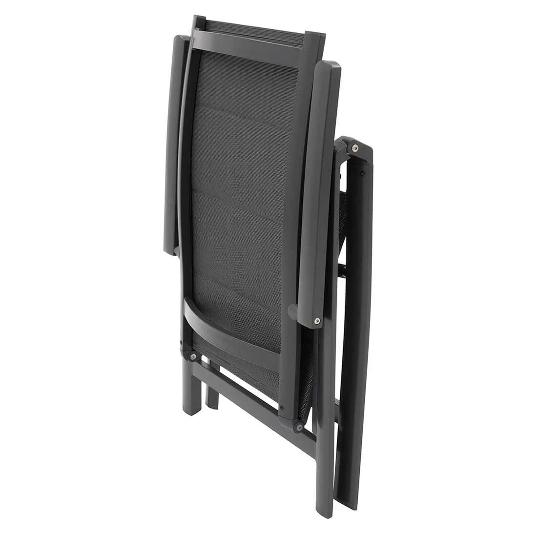 OUTLIV. Falun Klappsessel Aluminium/Textilene Anthrazit