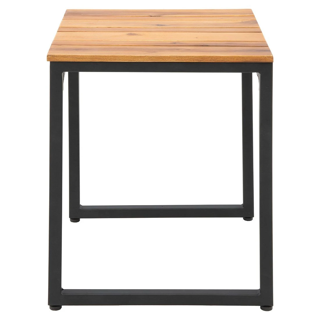 OUTLIV. Floris Hocker Stahl/Akazie Schwarz/Natur