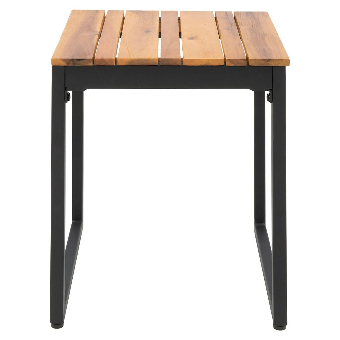 OUTLIV. Floris Hocker Stahl/Akazie Schwarz/Natur