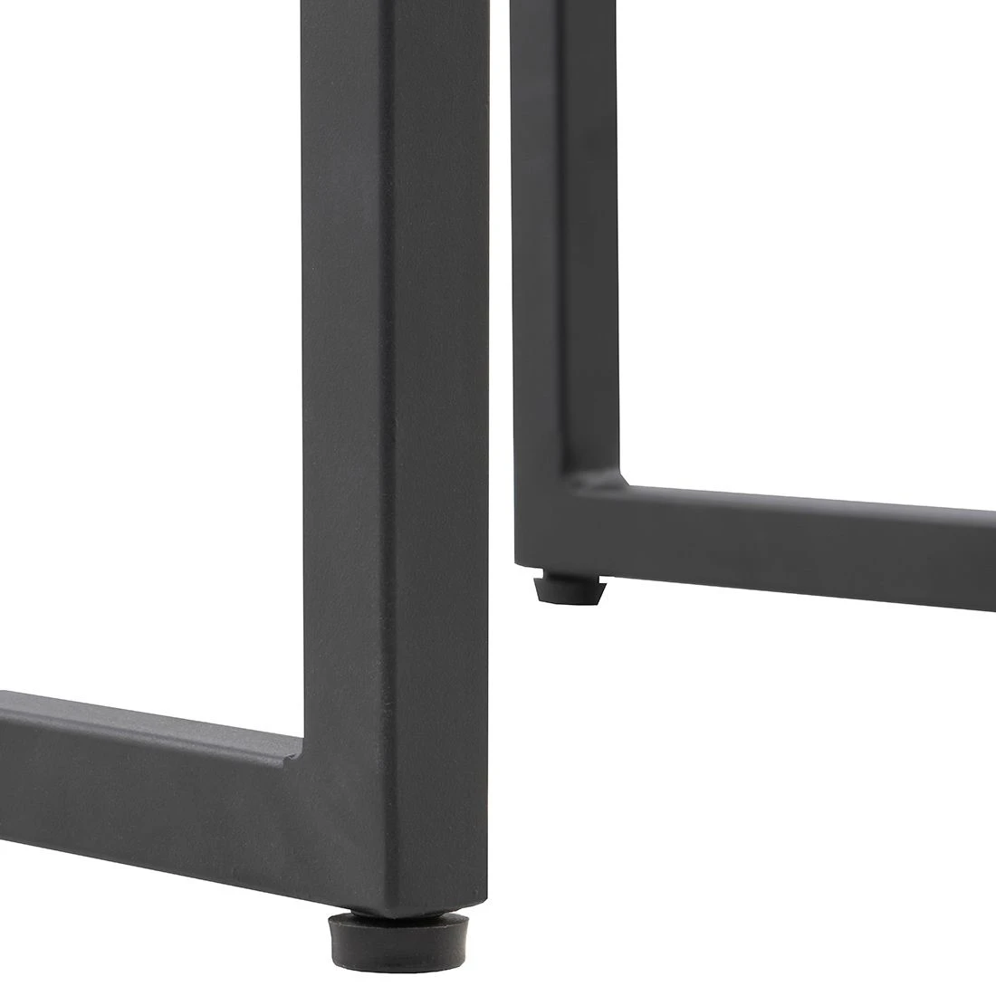 OUTLIV. Floris Hocker Stahl/Akazie Schwarz/Natur