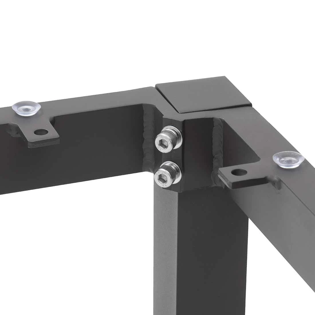 OUTLIV. Gartentisch 160x90cm Aluminium/Glas Keramikoptik Anthrazit/Dark Grey