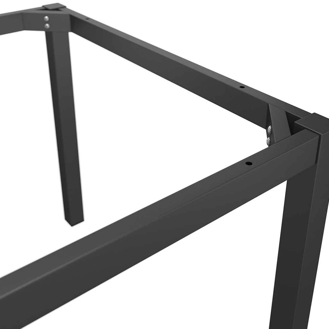 OUTLIV. Gartentisch 90x90 cm Aluminium/Keramik-Glas Anthrazit/Dark Grey