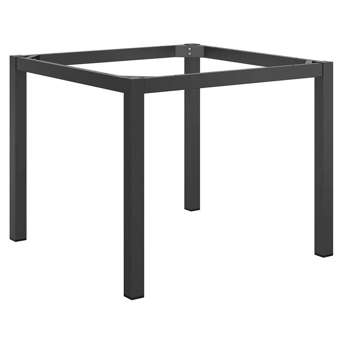 OUTLIV. Gartentisch 90x90 cm Aluminium/Keramik-Glas Anthrazit/Dark Grey