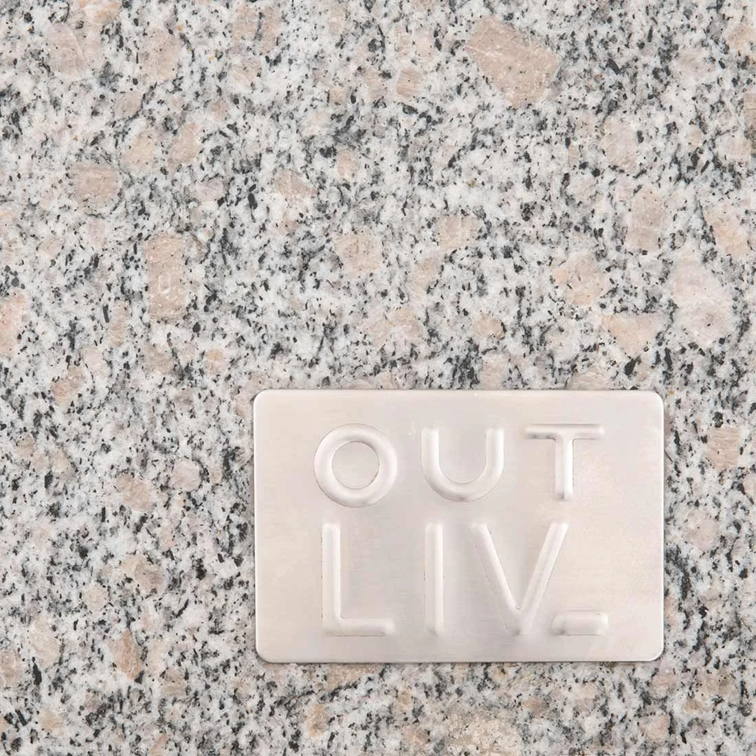 OUTLIV. Granitsockel 140kg Grau