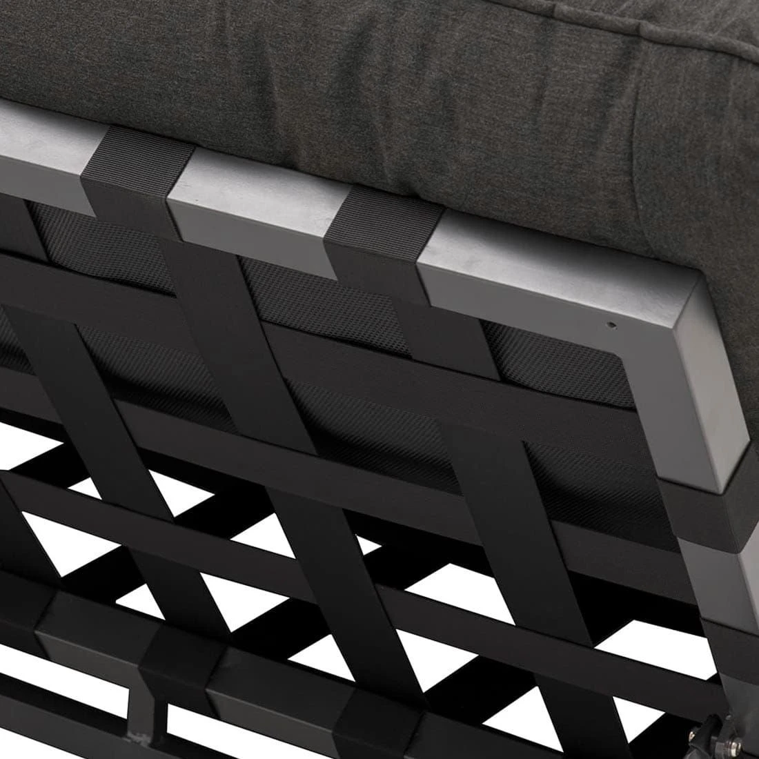 OUTLIV. by Detlef Steves Heaven Gartenliege Anthrazit/Sooty