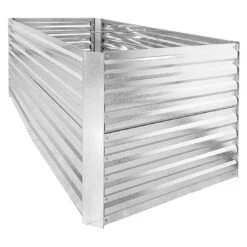 OUTLIV. Hochbeet 160x80x77cm Stahl Silber