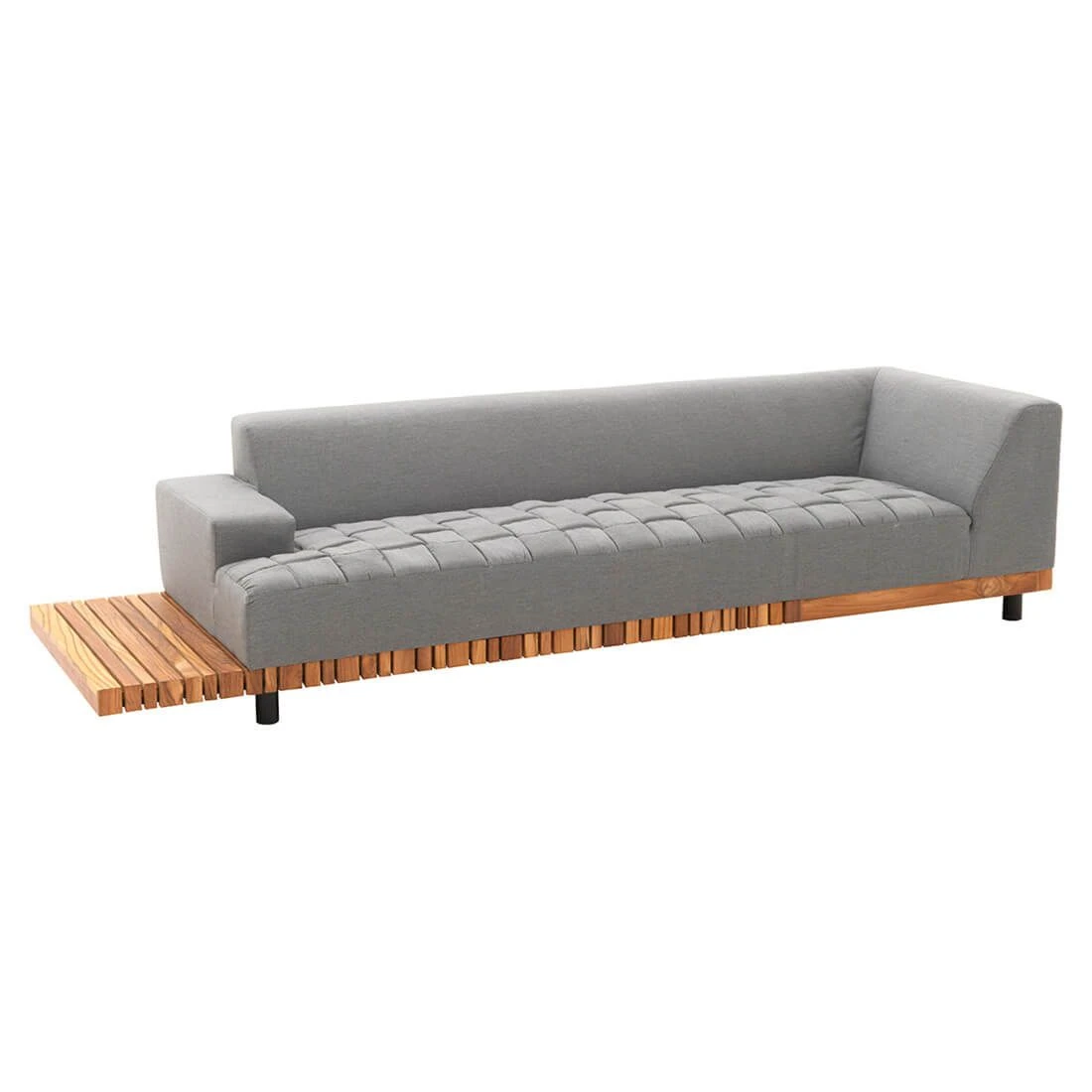OUTLIV. Icon Ecklounge Teak/Sunbrella Teak/Flanelle