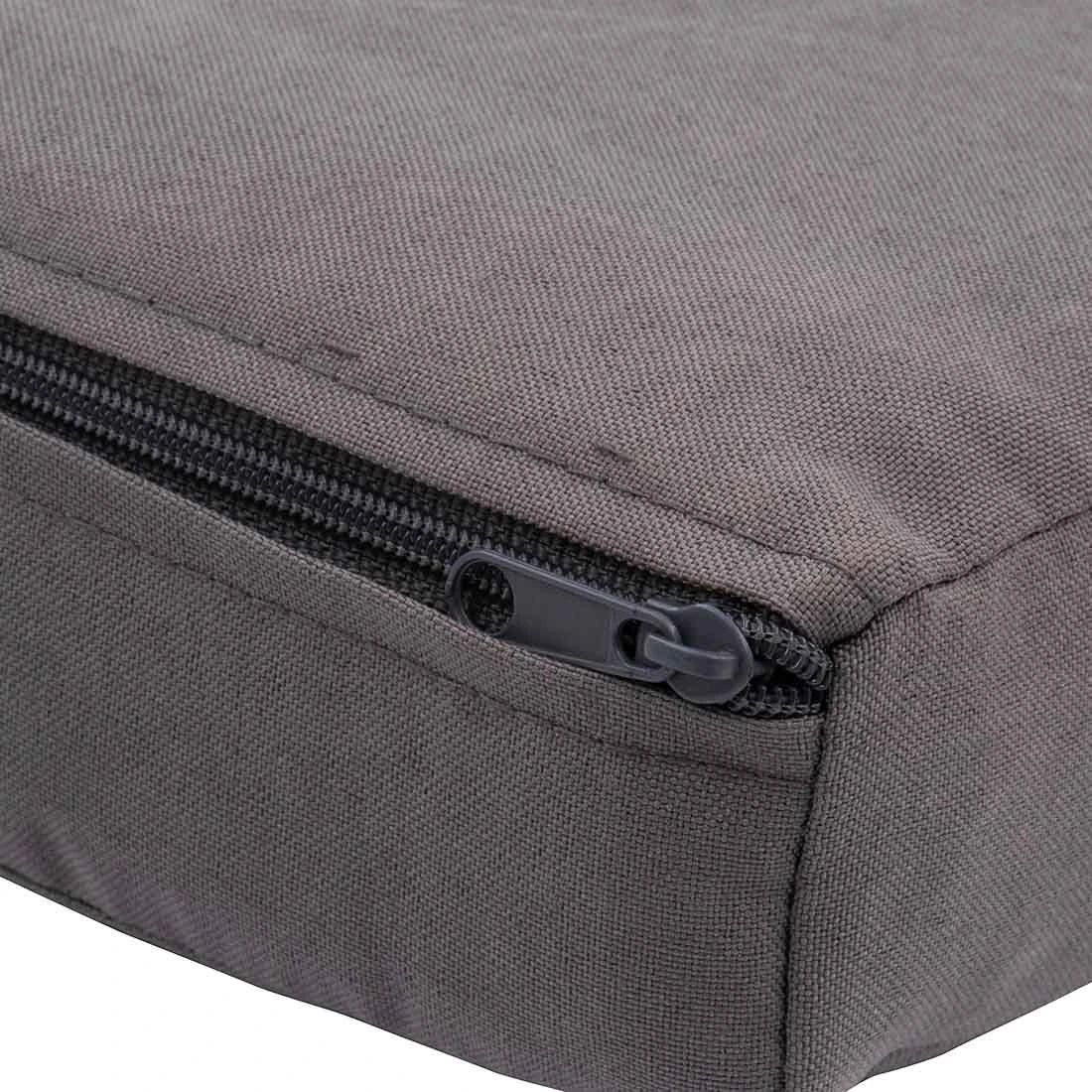 OUTLIV. Bern Gartenbox 60x45cm Stahl/Akazie Schwarz/Natur