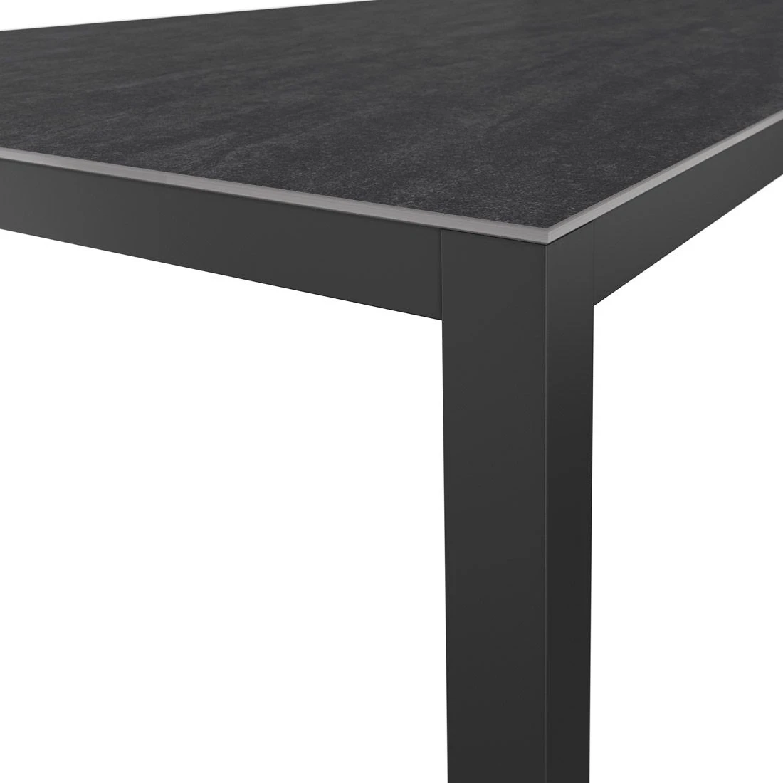 OUTLIV. Kobe Gartenmöbel-Set 7-tlg. Tisch 220x100cm Anthrazit/Bromo