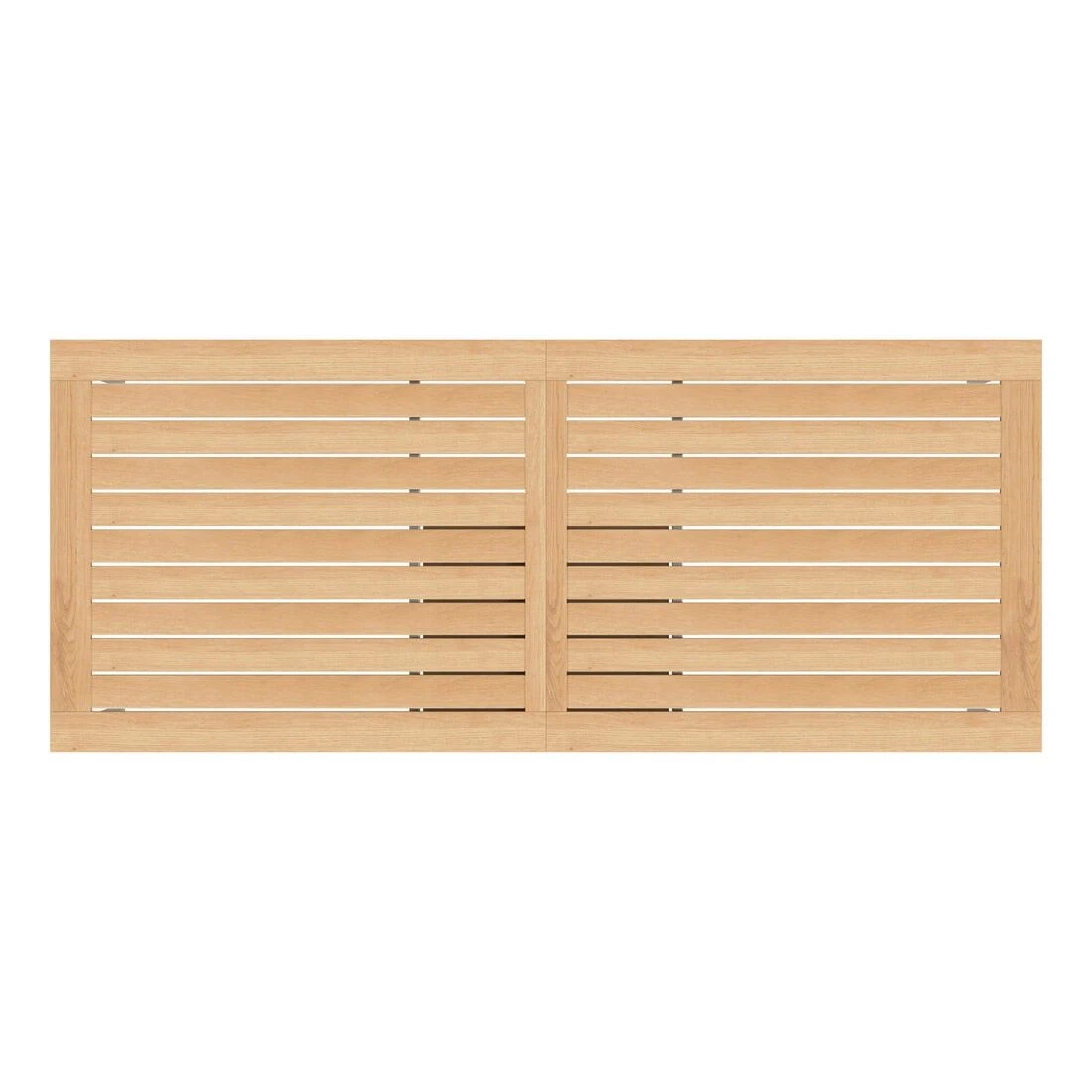 OUTLIV. Kreta Gartenmöbelset 9-tlg. mit Tisch 240/300x90 cm Silber/Coal