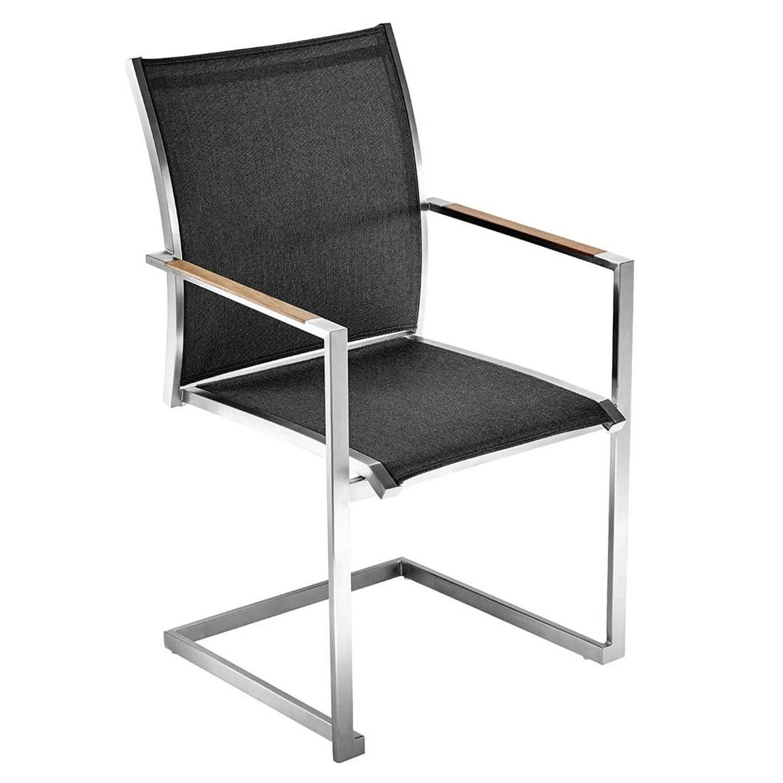 OUTLIV. Kreta Gartenmöbelset 9-tlg. mit Tisch 240/300x90 cm Silber/Coal