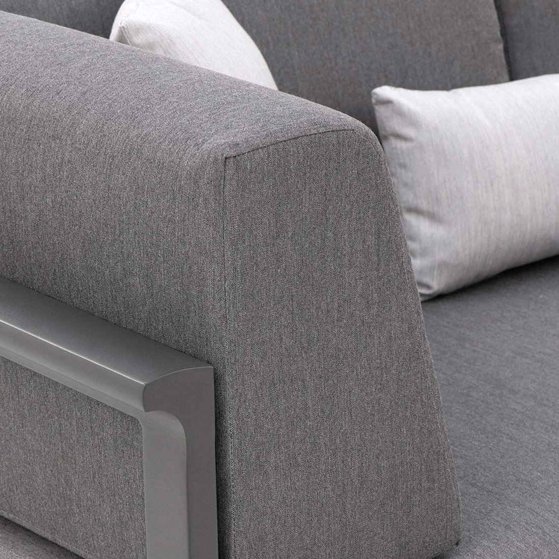 OUTLIV. Leonie Ecklounge 5-tlg. Aluminium/Polyacryl Anthrazit