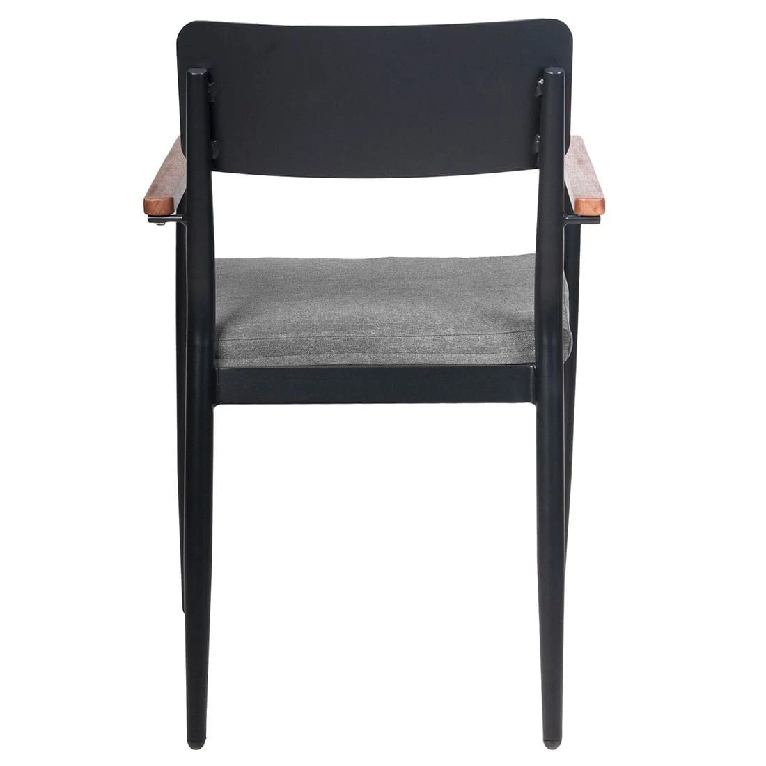 OUTLIV. Lorenzo Stapelstuhl Aluminium/Eukalyptus Anthrazit/Natur