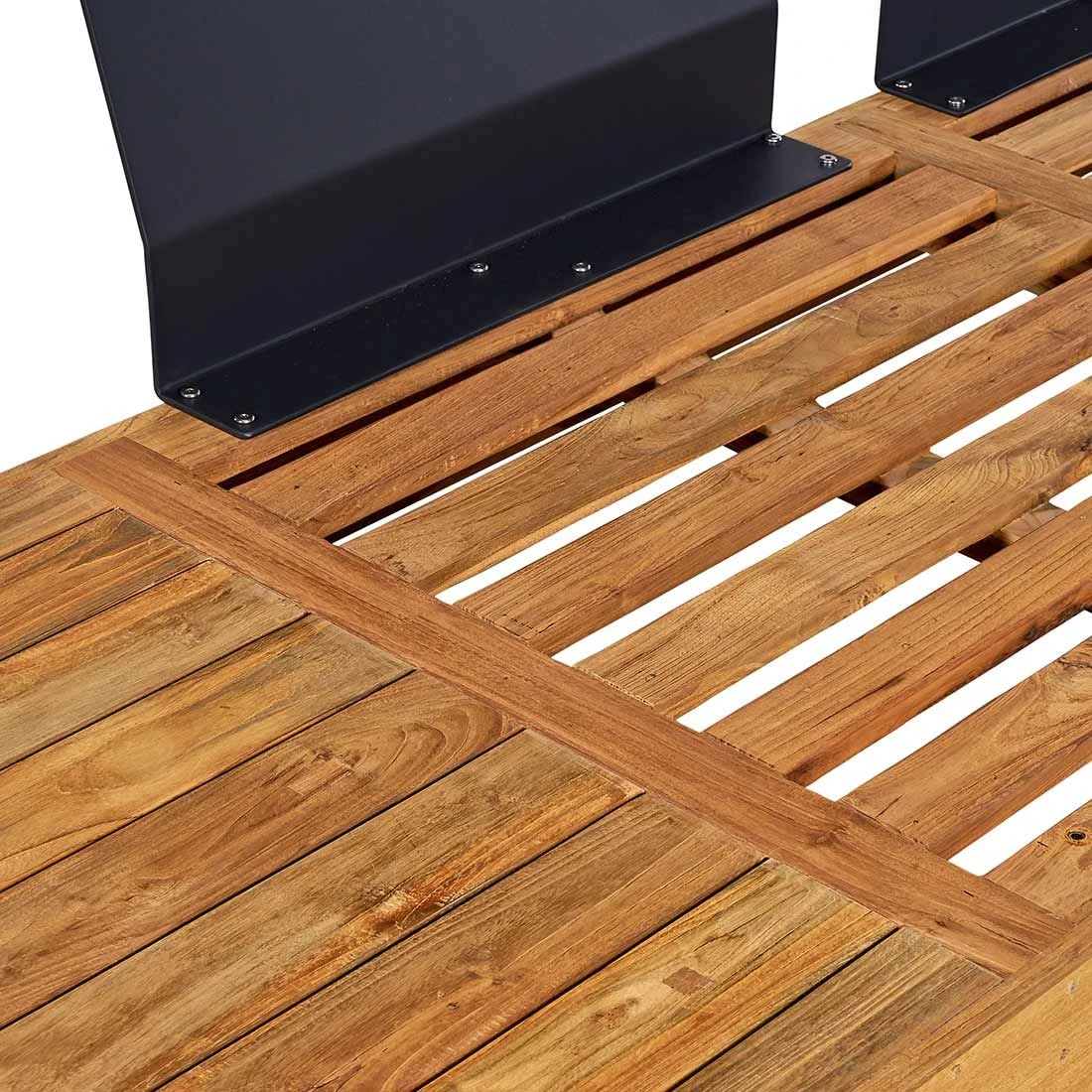 OUTLIV. Madrid Ecklounge Teak Recycelt/Olefin Teak Recycelt/Grau