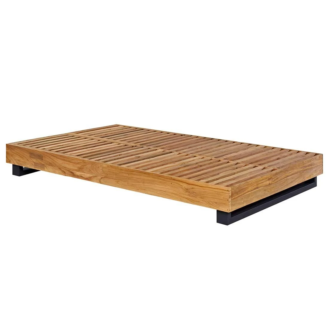 OUTLIV. Madrid Doppelliege Teak Recycelt/Olefin Teak Recycelt/Grau