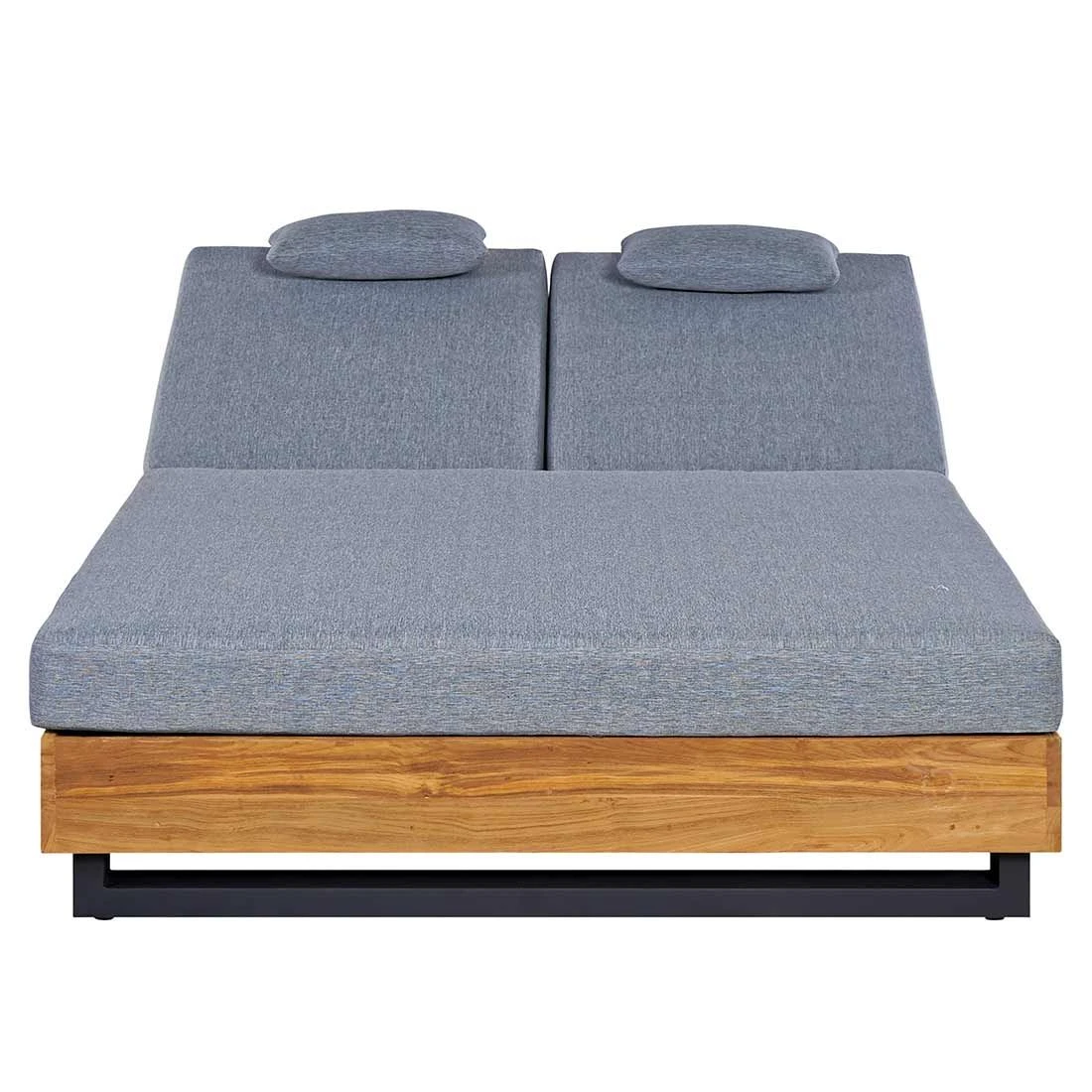 OUTLIV. Madrid Doppelliege Teak Recycelt/Olefin Teak Recycelt/Grau