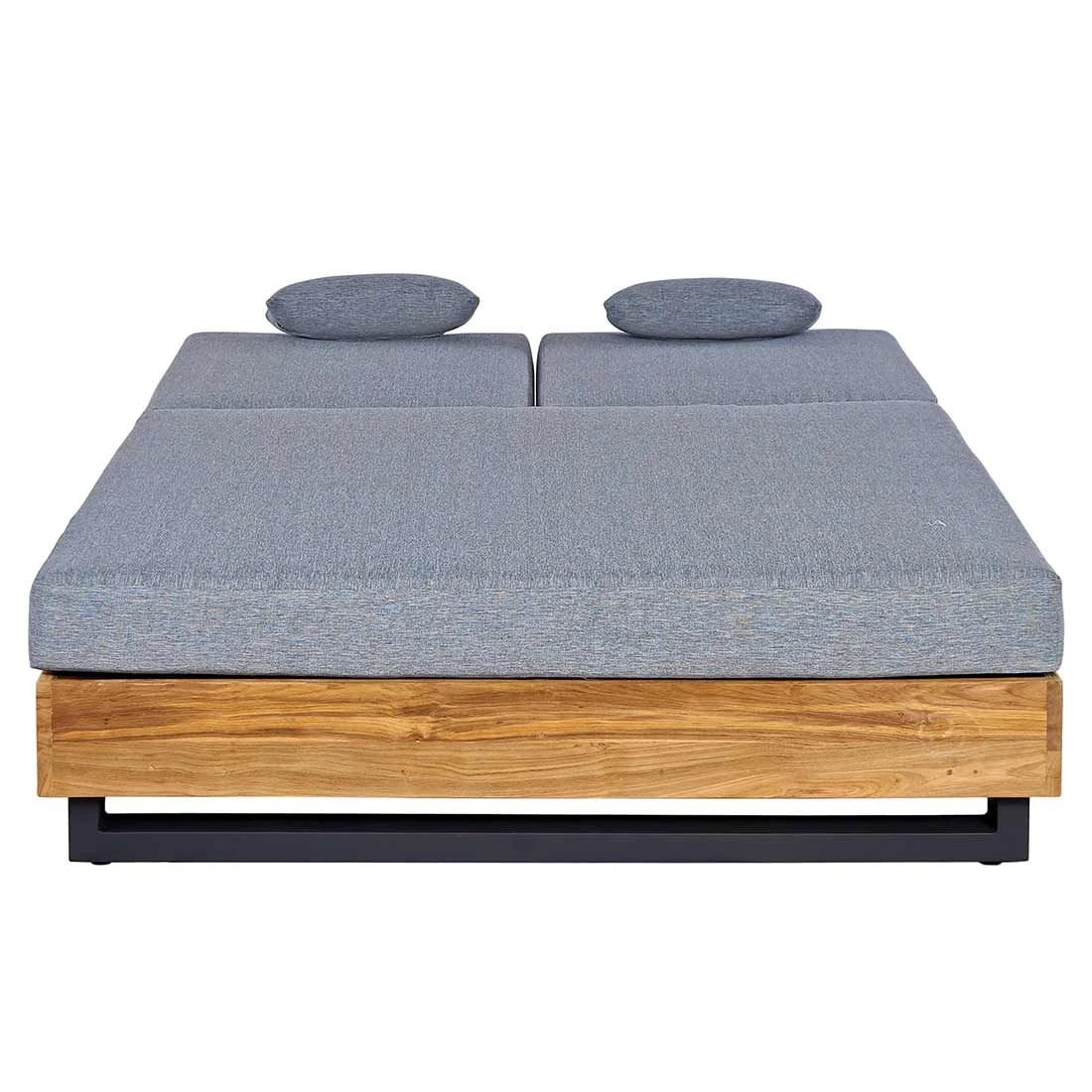 OUTLIV. Madrid Doppelliege Teak Recycelt/Olefin Teak Recycelt/Grau