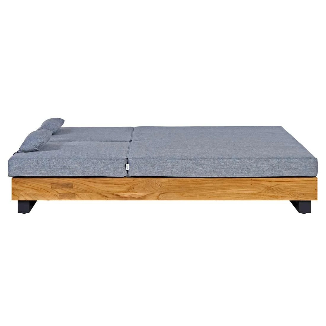 OUTLIV. Madrid Doppelliege Teak Recycelt/Olefin Teak Recycelt/Grau