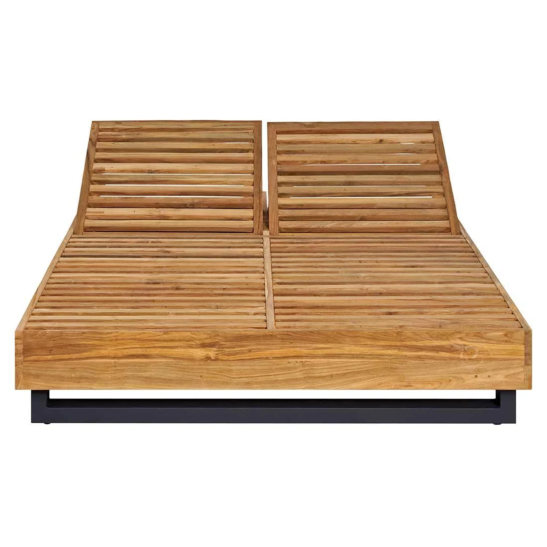 OUTLIV. Madrid Doppelliege Teak Recycelt/Olefin Teak Recycelt/Grau