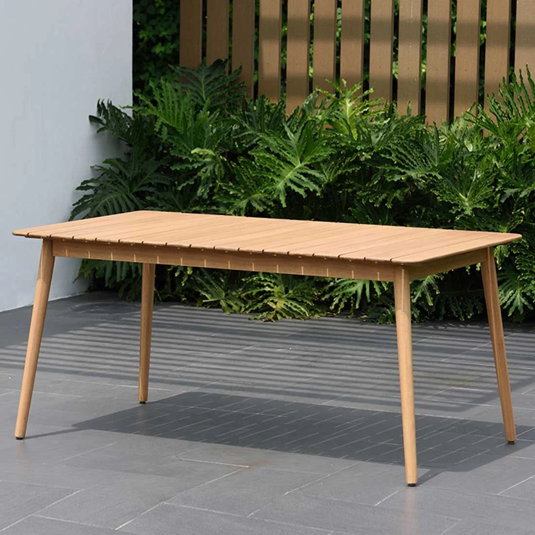 OUTLIV. Maranello School/Nassau Gartenmöbel-Set Anthrazit/Teak-Look