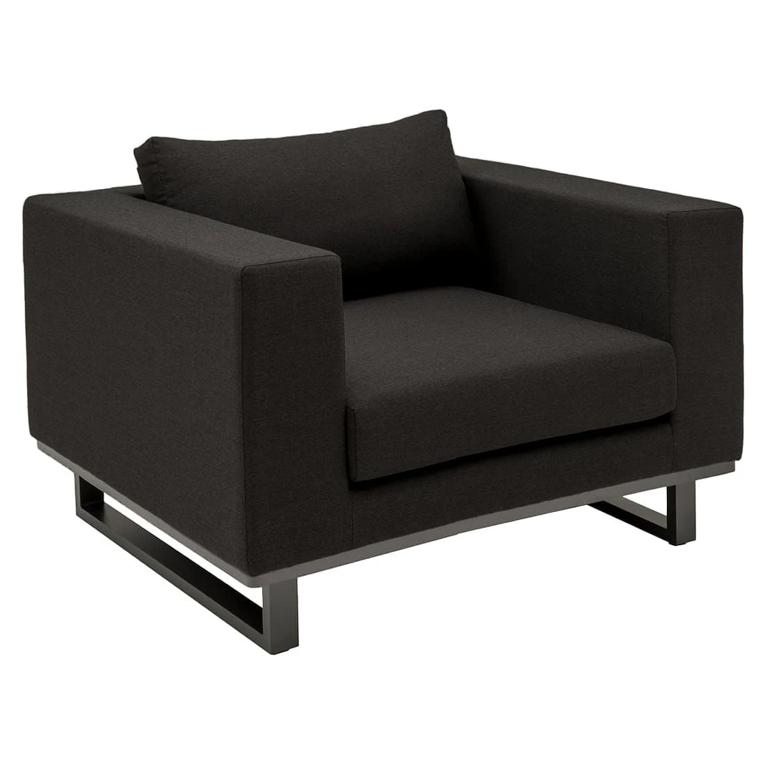 OUTLIV. by Detlef Steves Miami Loungesessel Sunbrella Anthrazit/Sooty