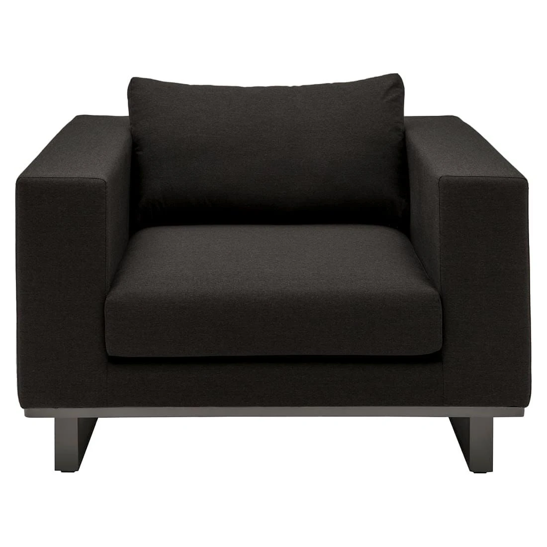 OUTLIV. by Detlef Steves Miami Loungesessel Sunbrella Anthrazit/Sooty