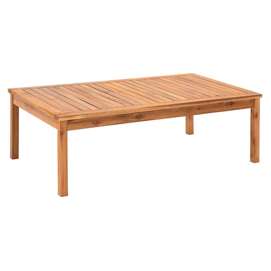 OUTLIV. Odense Loungeset 4-tlg. Akazie/Polyester Teak Look/Hellgrau