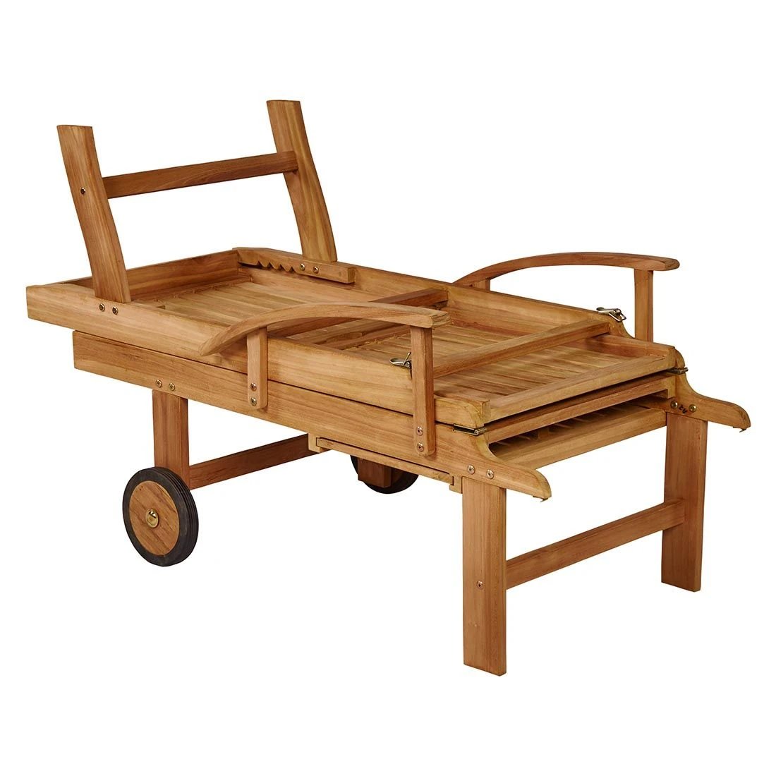 OUTLIV. Ontario Gartenliege Teak Natur