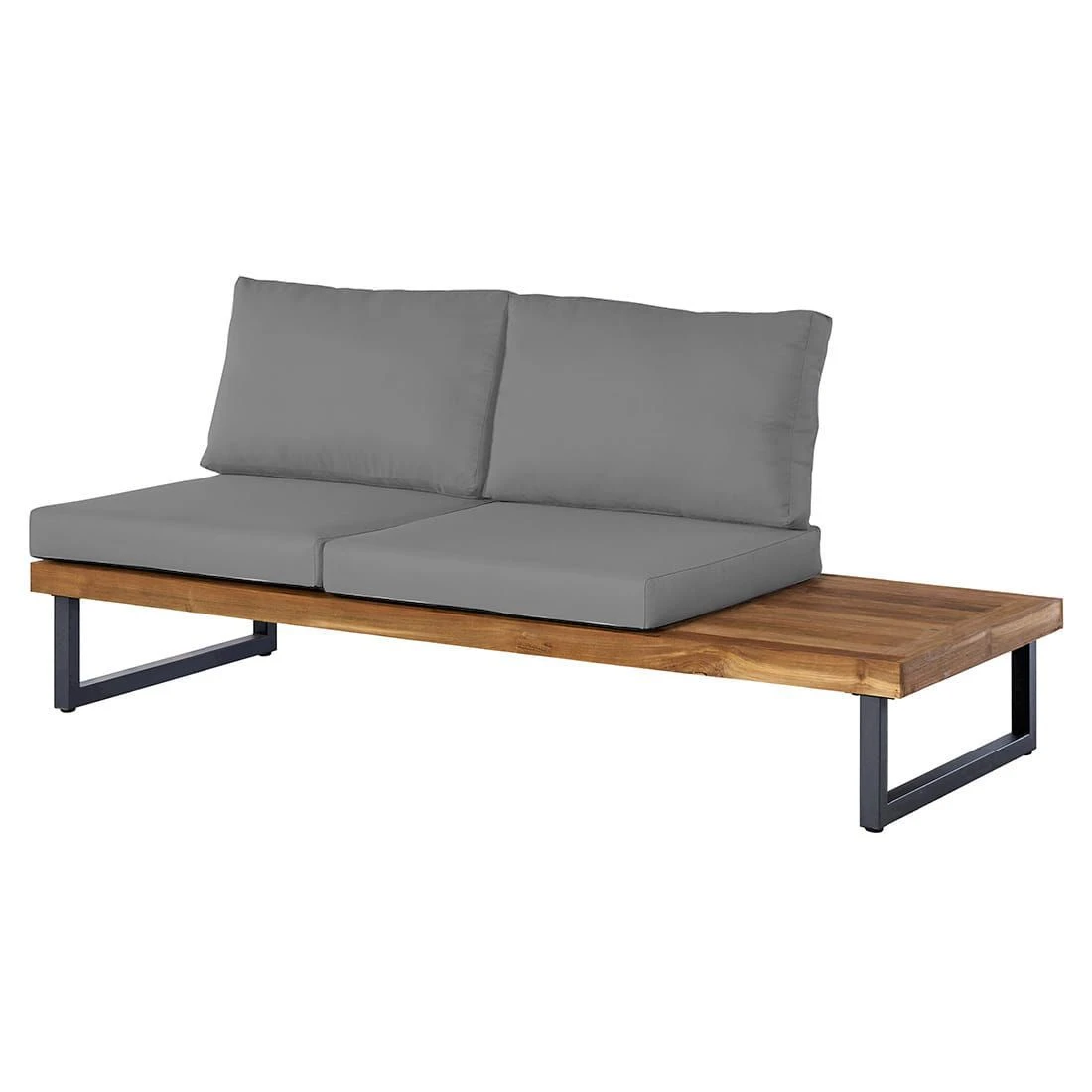 OUTLIV. Orleans Ecklounge 3-tlg. Stahl/Suntex Anthrazit/Hellgrau