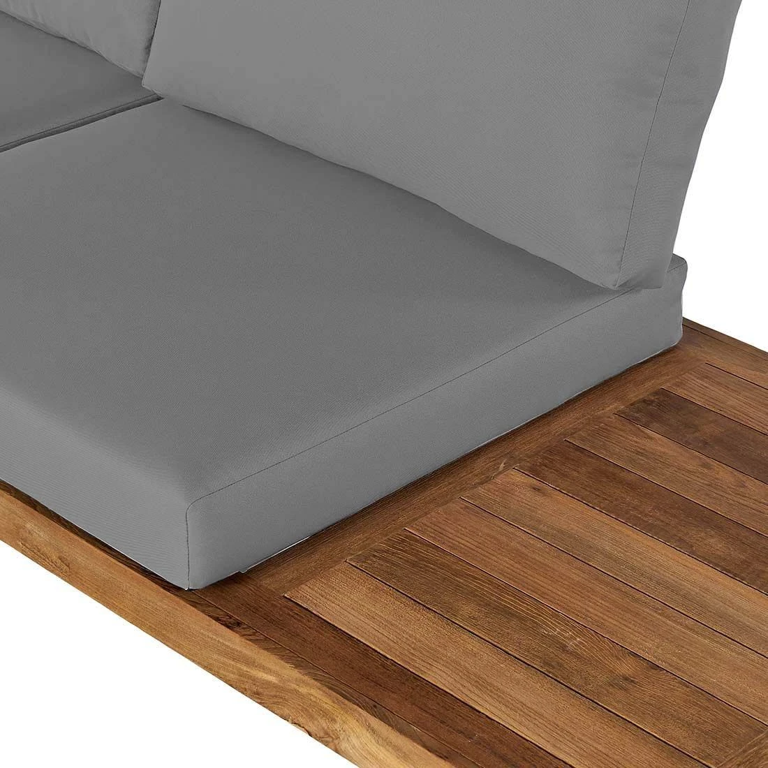 OUTLIV. Orleans Ecklounge 3-tlg. Stahl/Suntex Anthrazit/Hellgrau