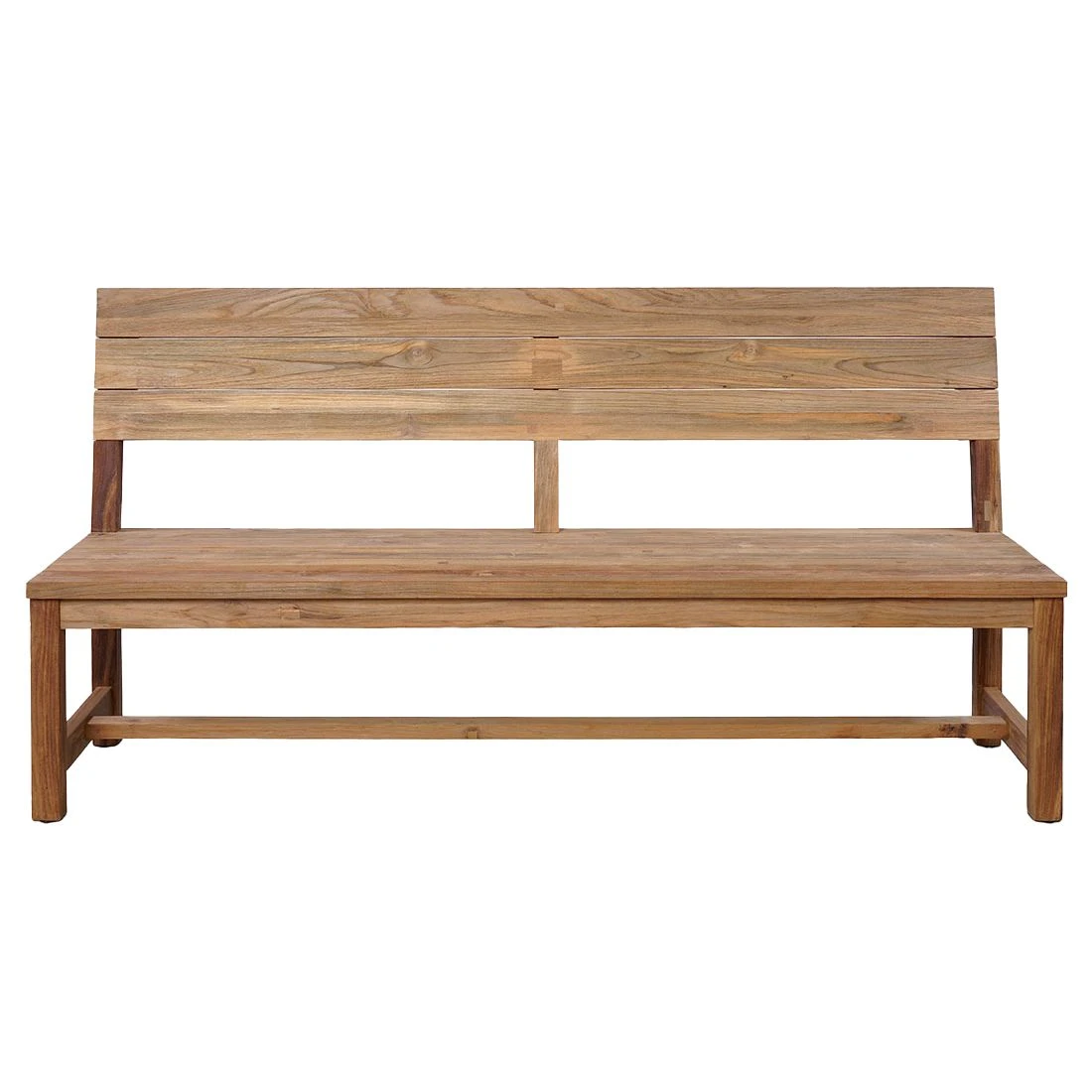 OUTLIV. Oxford Gartenbank mit Rückenlehne 190cm Teak Teak Recycelt