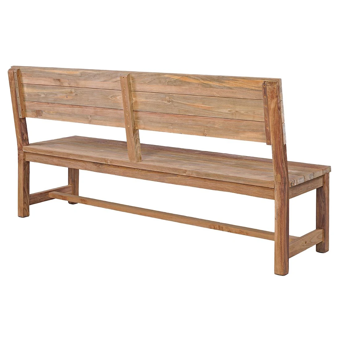 OUTLIV. Oxford Gartenbank mit Rückenlehne 190cm Teak Teak Recycelt