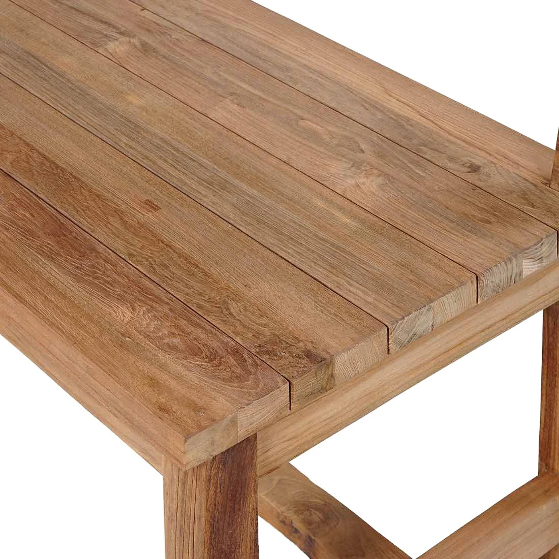 OUTLIV. Oxford Gartenbank mit Rückenlehne 190cm Teak Teak Recycelt