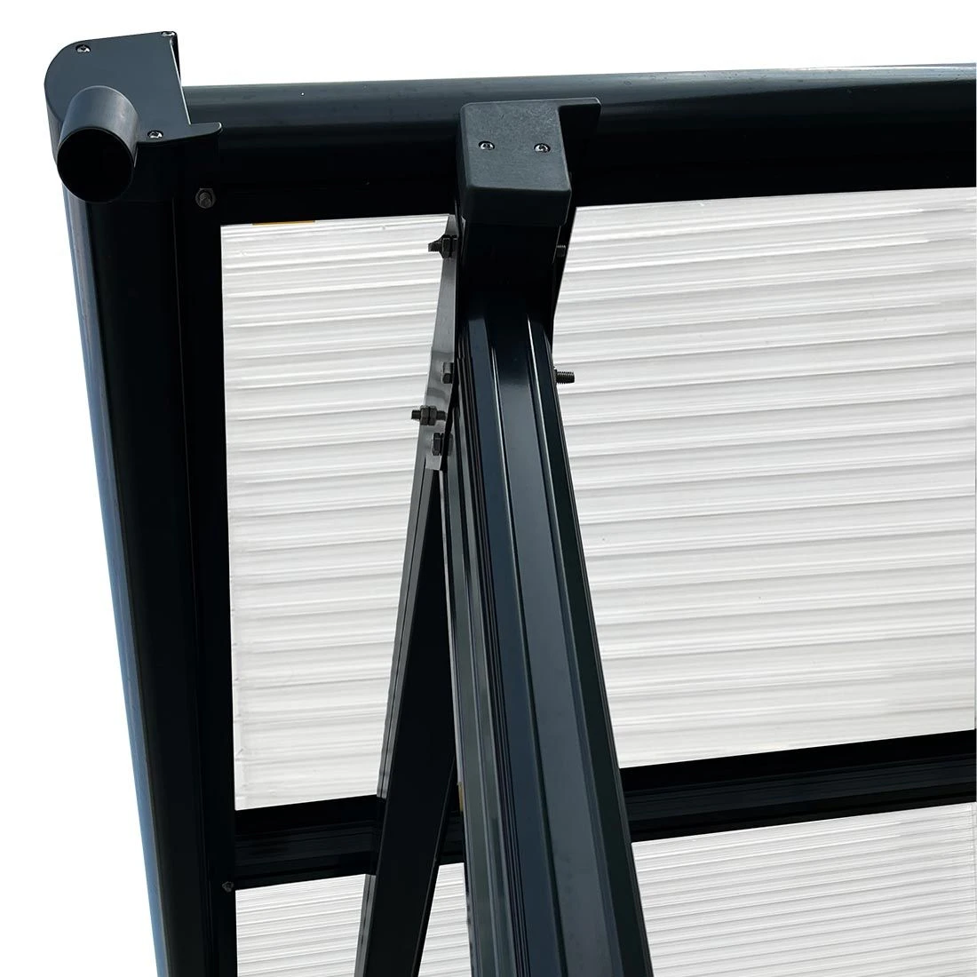 OUTLIV. Patio Terrassenüberdachung 312x255cm Aluminium Anthrazit