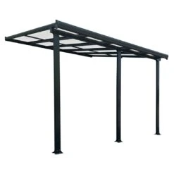 OUTLIV. Patio Terrassenüberdachung 315x309x255cm Aluminium Anthrazit