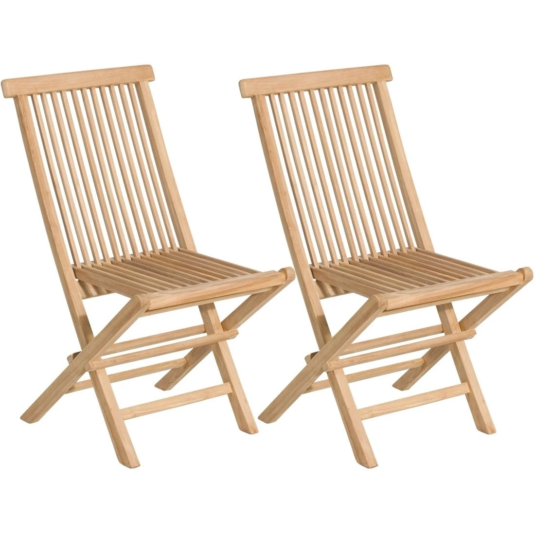 OUTLIV. Portland Klappstuhl Teak Natur