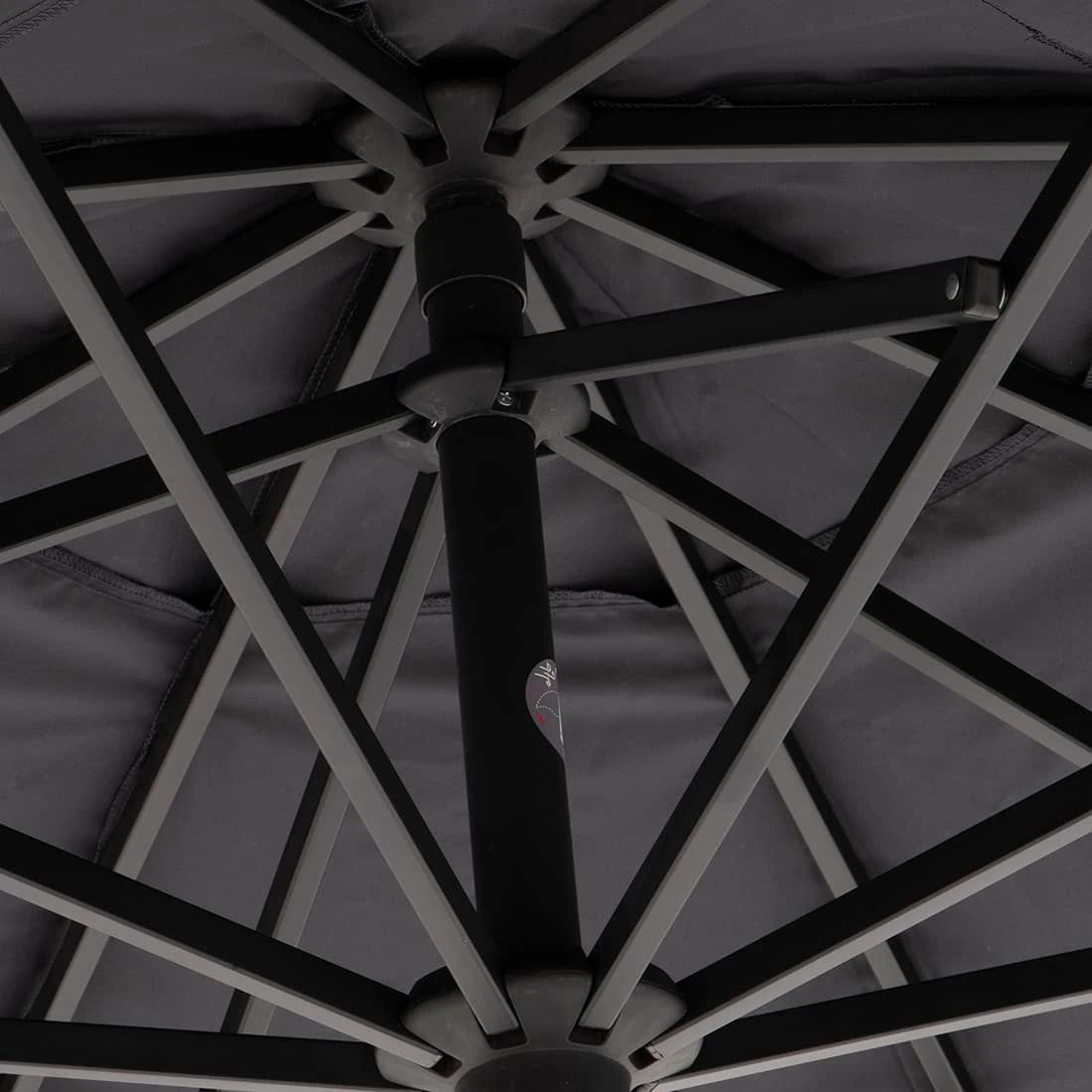 OUTLIV. Florenz Sonnenschirm Ø340cm Anthrazit