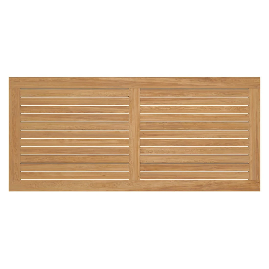 OUTLIV. Gartentisch-Platte 220x100 cm Teak Natur