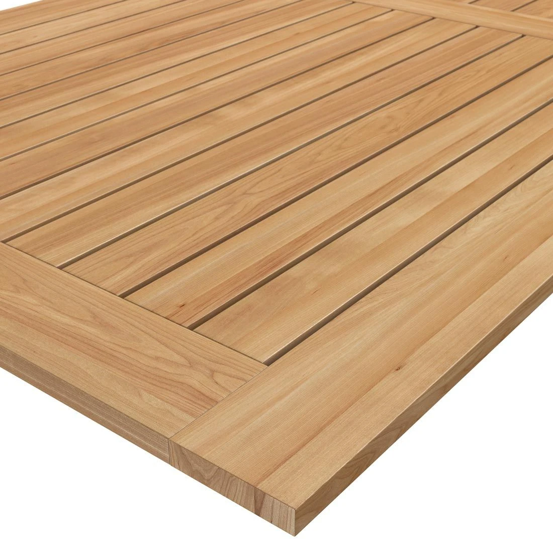 OUTLIV. Gartentisch-Platte 220x100 cm Teak Natur