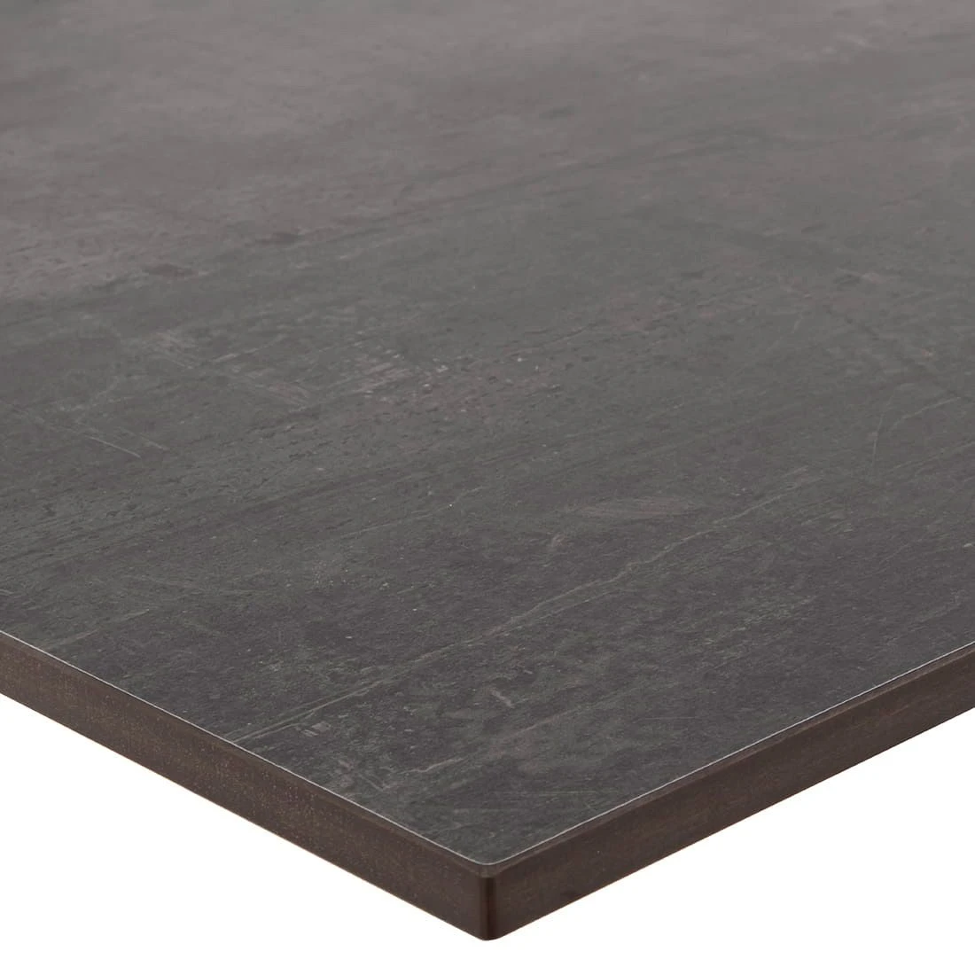 OUTLIV. Gartentisch-Platte 90x90cm HPL Zement dunkel