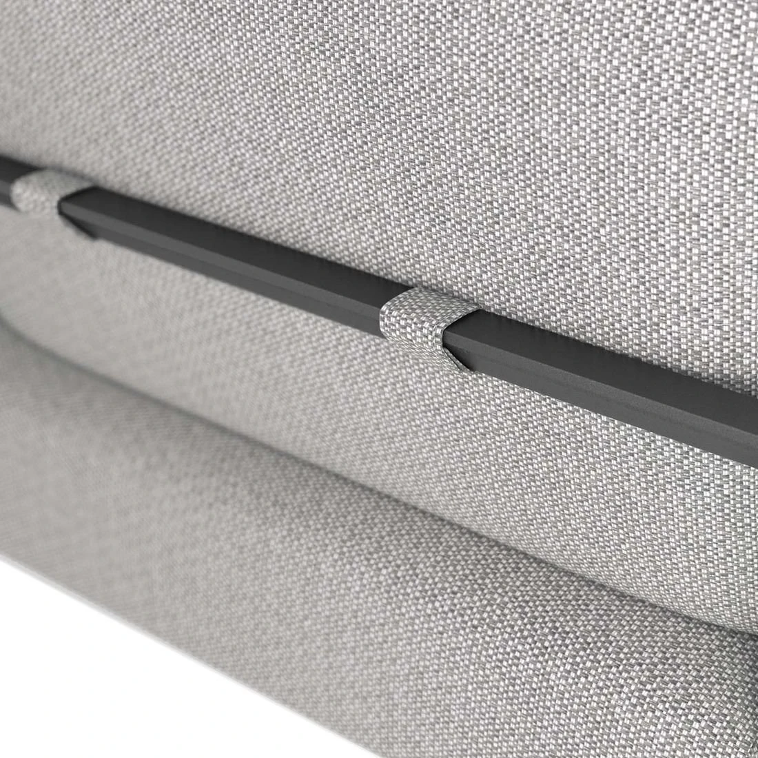 OUTLIV. Toskana Loungesessel Aluminium/Sunproof Anthrazit/Hellgrau