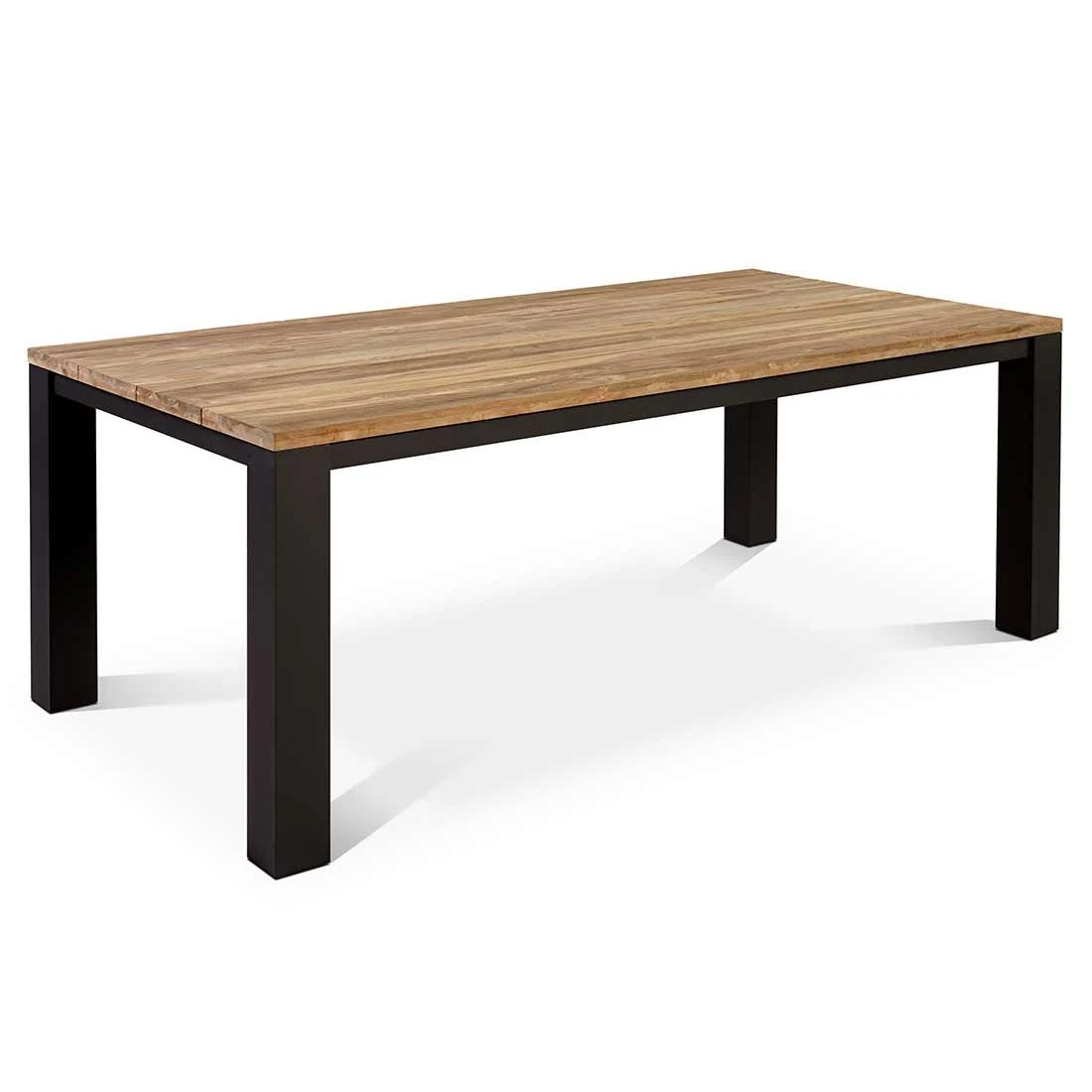 OUTLIV. Verona Gartenmöbel-Set 7-tlg. mit Tisch 200x100cm Charcoal