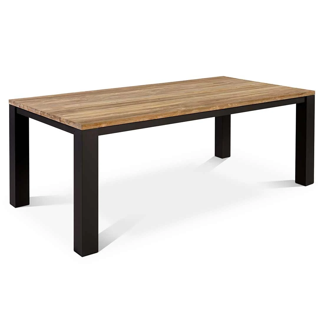 OUTLIV. Verona Gartenmöbel-Set 9-tlg. mit Tisch 200x100cm Charcoal