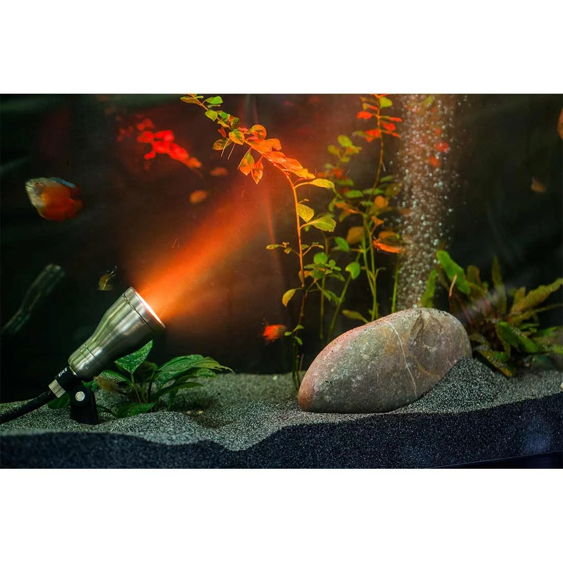 OUTLIV. Smart Light Spot Metall Silber/Schwarz