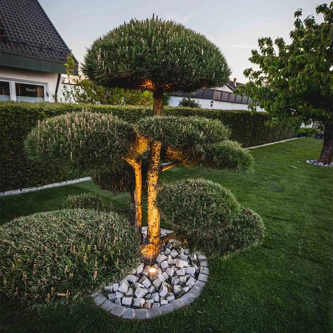 OUTLIV. Smart Light Spot Metall Silber/Schwarz