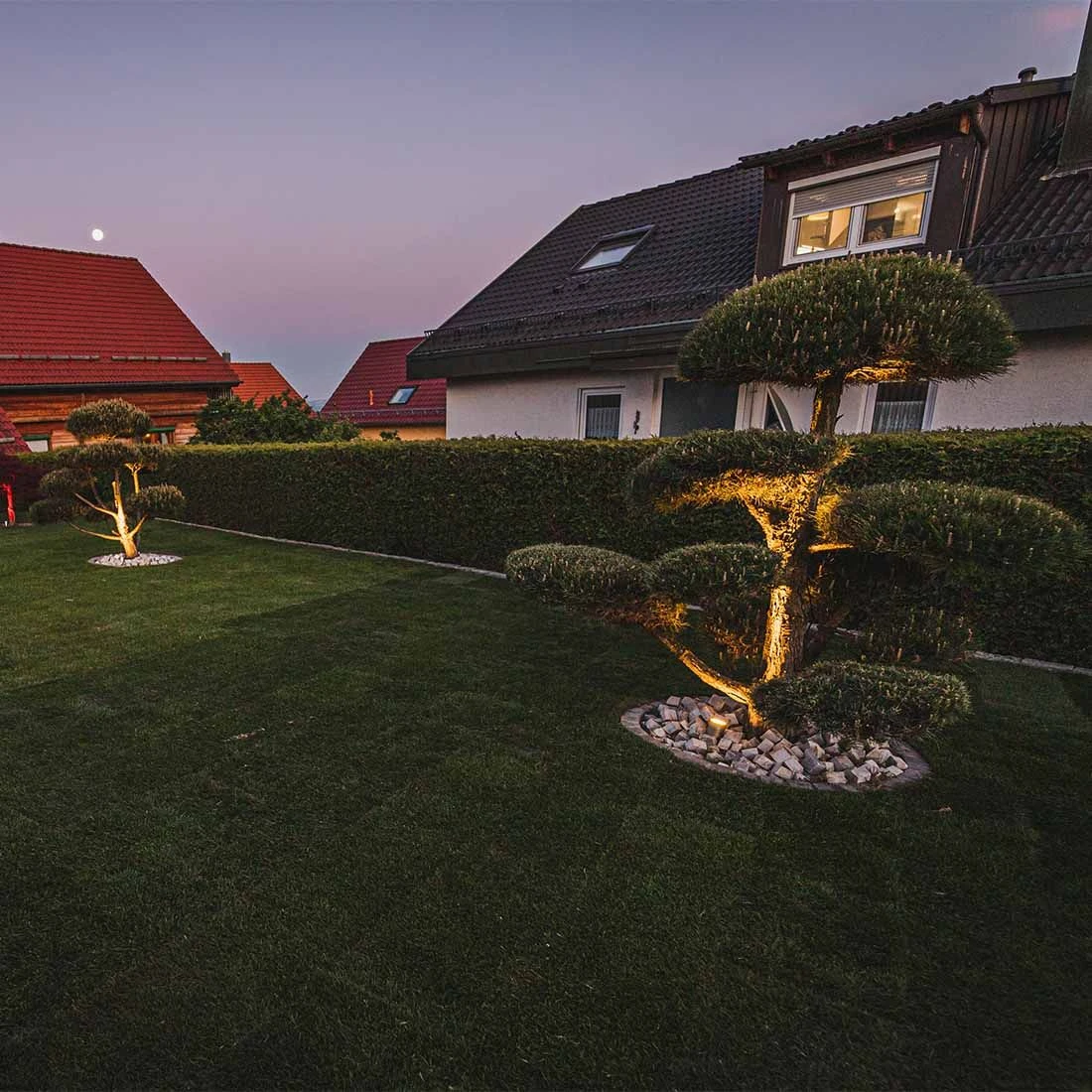 OUTLIV. Smart Light Spot Metall Silber/Schwarz